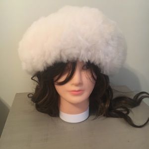 Peruvian Baby alpaca Cossack fur hat